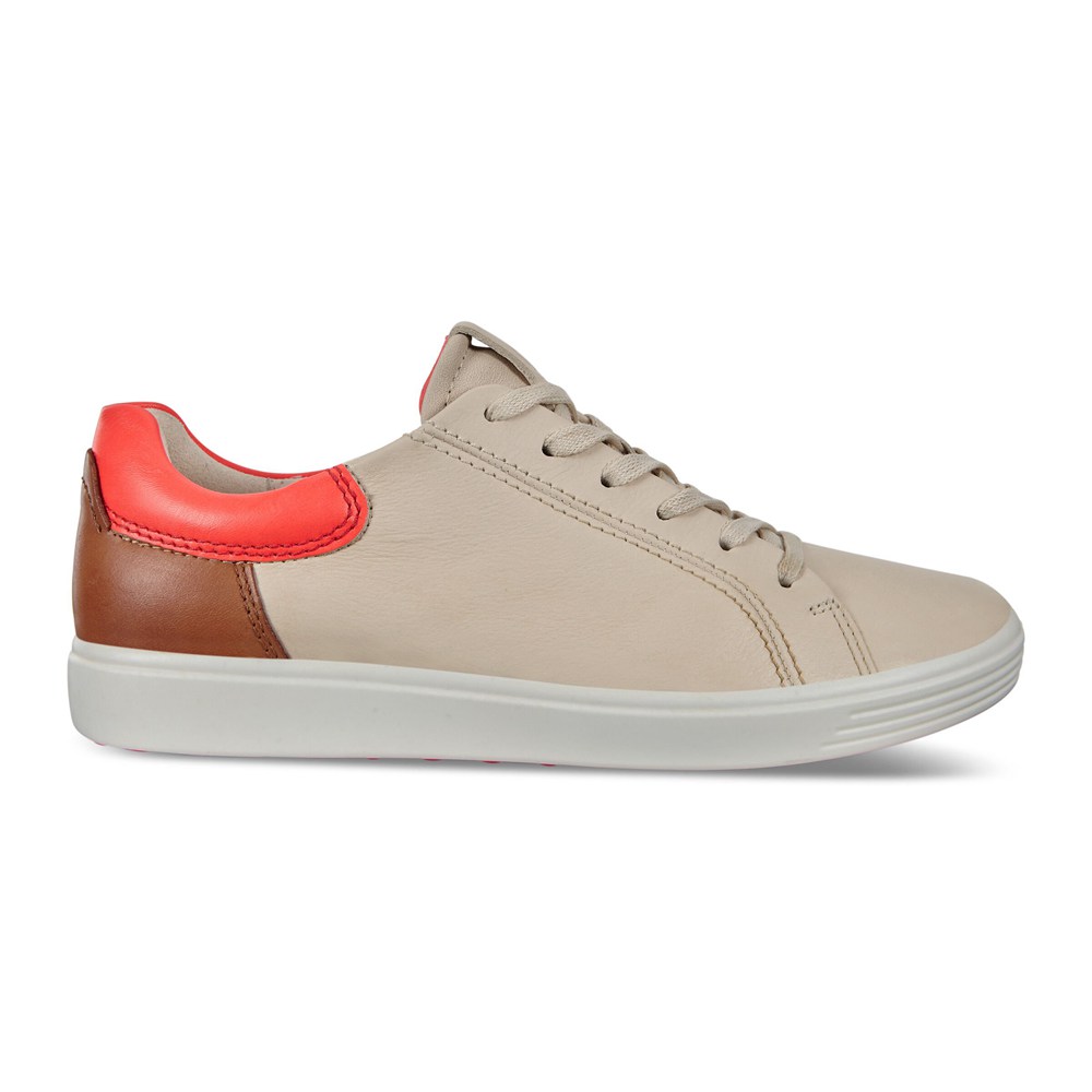 Tenis Mujer - ECCO Soft 7 Street - Beige - ARD246871